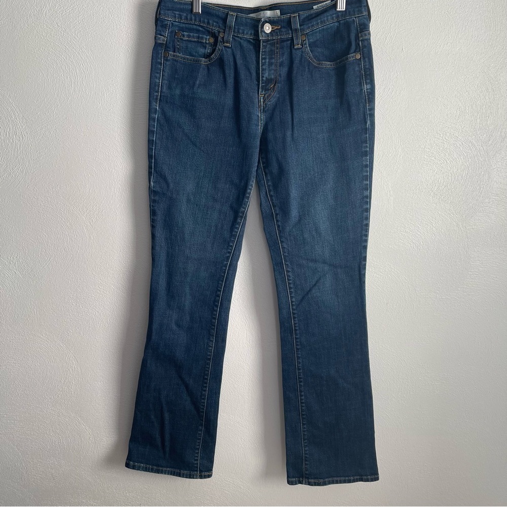Levis 515 Womens Bootcut Jeans Size 8 Long 8 L Denim Stretch Y2K